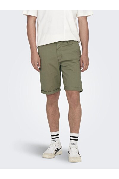 Only & Sons Chino Şort Onspeter Normal Geschnitten Şort