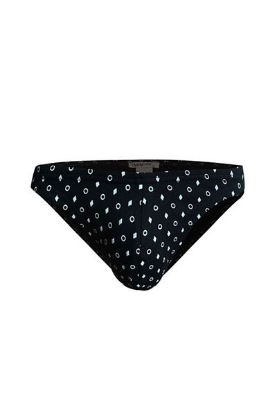darkzone Ανδρικά σλιπ με γεωμετρικό σχέδιο Navy Blue Slip
