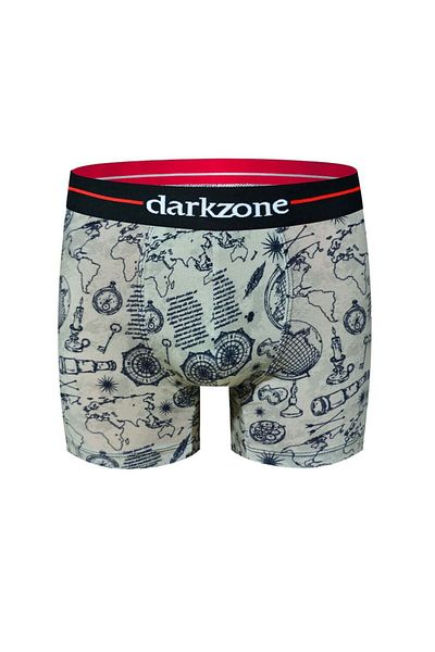darkzone Ανδρικός χάρτης με μοτίβο ψηφιακής εκτύπωσης Boxer