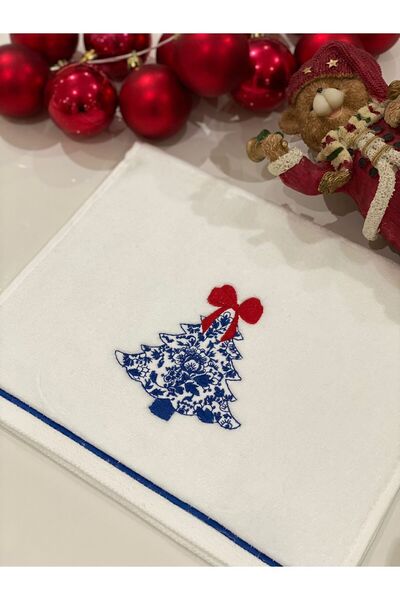 Nur Homing Pine Tree Işlemeli Havlu