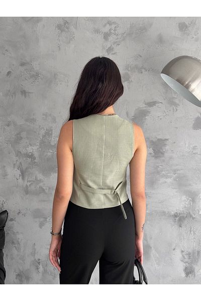 myvista Lined Linen Vest