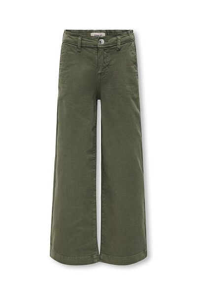 Kids Only Hose Mit Weitem Beinschnitt Kognew Mittlere Taille Verkürzt Hose Mit Weitem Beinschnitt