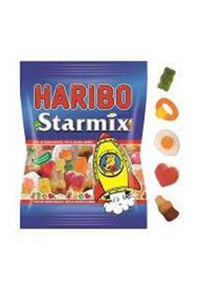 Haribo ستارميكس سكر ناعم 80 جرام سعر 5 قطع