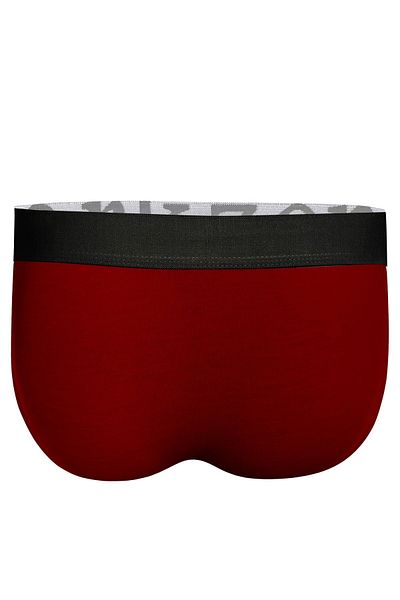 darkzone Men's Red Waist Banded Cotton Slip