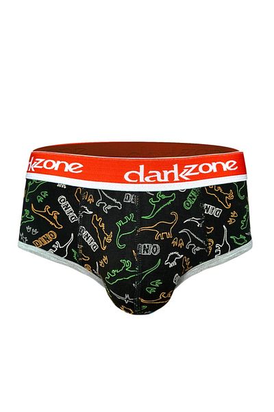 darkzone Ανδρικό μοτίβο δεινοσαύρων μαύρο Hipster Slip