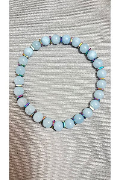 Atelier By Serkan سوار من حجر الزبرجد الطبيعي مع تفاصيل الهيماتيت