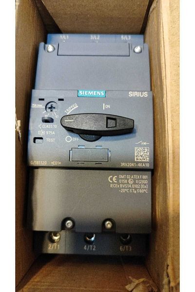 Siemens Motor Protection Switch 57-75A - 3RV2041-4KA10 Model