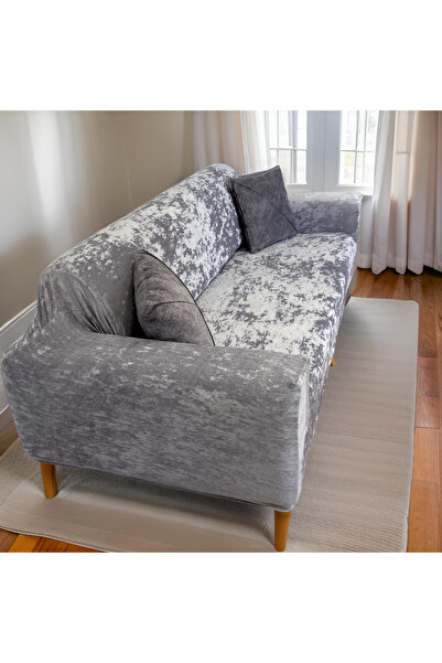 uzhanem Кадифений текстильний чохол для дивана - чохол і накидка для дивана, не линяє, не залишає плям