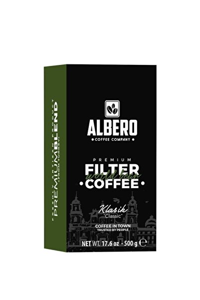 ALBERO Filtre Kahve 500 Gr. Öğütülmüş Kahve