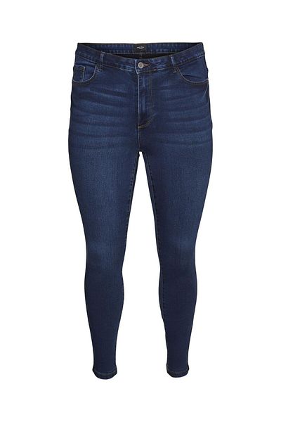 Veromoda Curve Skinny Jeans Vmsophia Hohe Taille Slim Fit Jeans