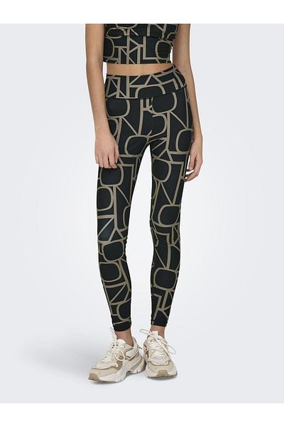 Only Play Sportleggings Onpfont-2 Hohe Taille Skinny Fit Sportleggings