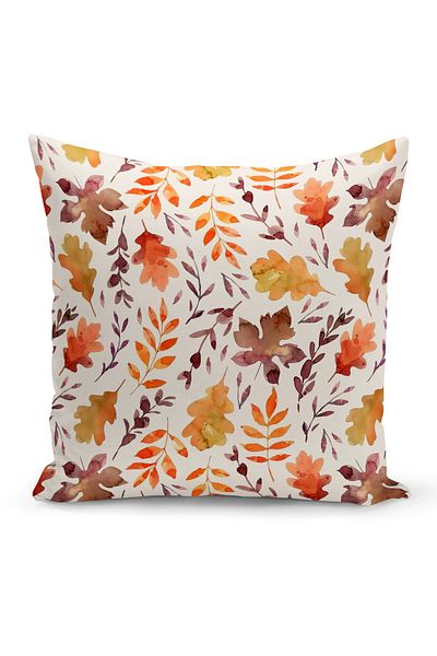 Bertille Home Autumn Series - Double Sided Digital Printed Throw Pillow Cover (Halloween Pity Cushion Cover)