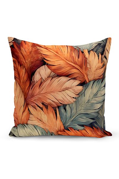 Bertille Home Κάλυμμα μαξιλαριού ριχτάρι σειράς Classic με ψηφιακή εκτύπωση διπλής όψης
