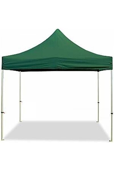 Butterfly Stand Gazebo Tente Çadır 300x300 Yeşil Tavanlı