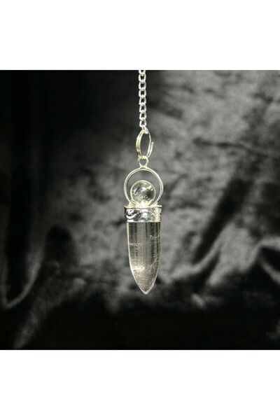 ILGIN DOĞAL TAŞ TAKI Kristal Kuvars Taşı Tasarım Sarkaç
