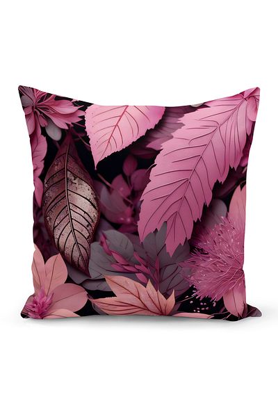 Bertille Home Κάλυμμα μαξιλαριού ριχτάρι σειράς Classic με ψηφιακή εκτύπωση διπλής όψης