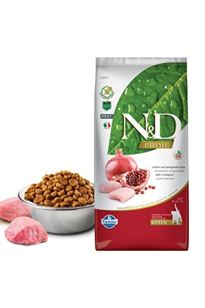 N&D Tahılsız Kitten Tavuk & Nar Yavru Kedi Maması 5 Kg