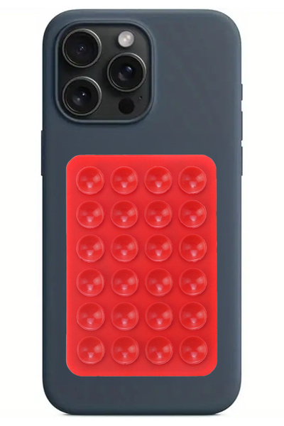 WANNA PROTECT Silikon Vakumlu Telefon Tutucu, Cep Telefonu için Silikon Yapış...