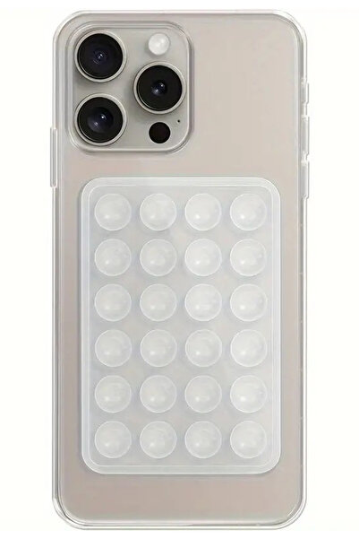 WANNA PROTECT Silikon Vakumlu Telefon Tutucu, Cep Telefonu için Silikon Yapış...