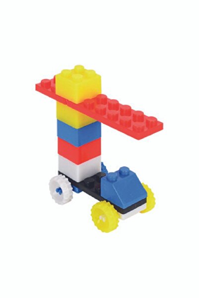 p parti oyunevi Funny Blocks Mikro Blok 500 Parça Plastik Kutulu Yapı Blokları