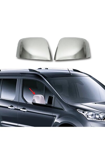 MYTUNİNG Ford Connect 2015 Ve Üzeri Abs Plastik Krom Kaplama Ayna Kapağı 2 Prç
