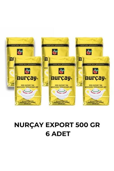 Nurçay Nurçay Export Tea 500 Gr - 6 Pieces