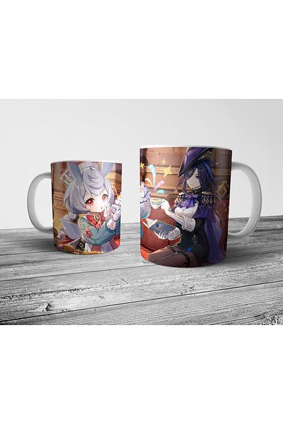 Pixxa Genshin Impact Sigewinne Mug Cup Model 2 - Elegant Design