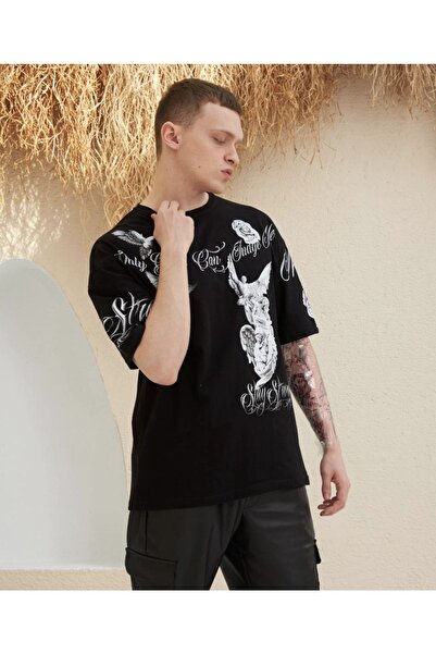 kargasa تيشيرت للجنسين مقاس كبير فقط جيد