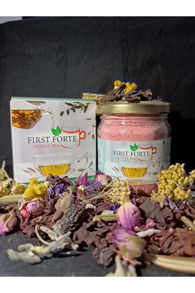 Genel Markalar Fırst Forte Winter Tea Doğal Kış Çayı Propolisli C Vitaminli Z...