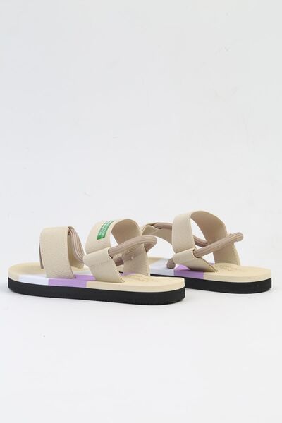 Benetton ® IMPORTED Beige Women's Sandals BNI-10214