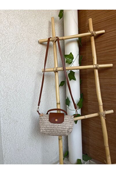 Safari Straw Bag - Single Handle and Strap
