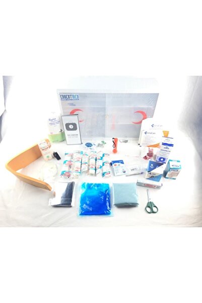 Erkentmed Plastik Ecza Dolabı Duvar Tipi Içi Dolu (standart Set Içerik)