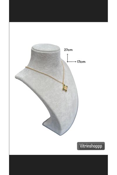 vitrinshop kuyumcu vitrin mankeni takı standı boyun mankeni
