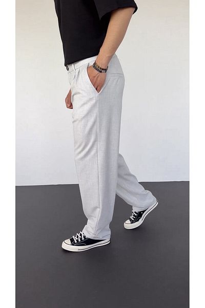 MFU collection COPY - Παντελόνι από ύφασμα Baggy Fit