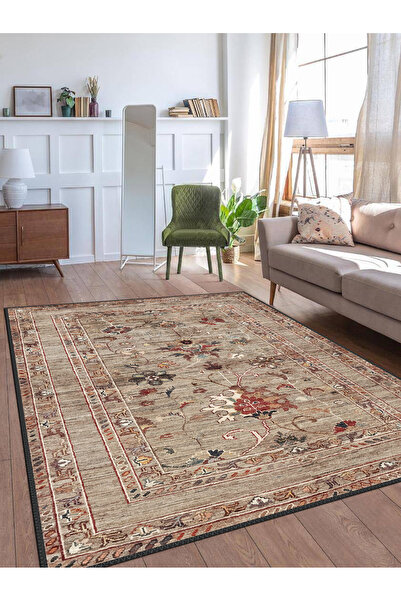 blcmoda Dokuma Taban Modern Tasarım Yıkanabilir Kaymaz Taban Halı Yolluk Kili...