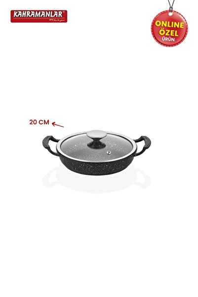 Kahramanlar Helegra 6 Piece Black Pan Set - Cast Iron