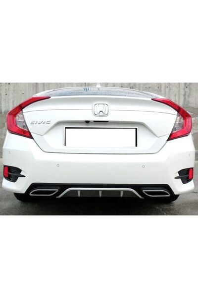 ctk Honda Civic Difüzör Ithal Arka Tampon Eki 2016 2020
