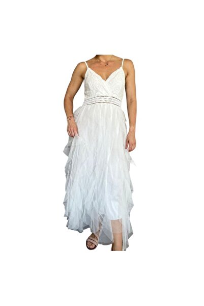 PHUTİ COLLECTION Imported Dress - Layered Tulle Detailed