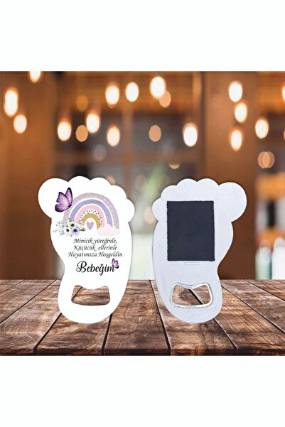 Ege ajans 10 Adet (isimli Kartlı Ve Jelatinli) Ayak Açacak Magnet