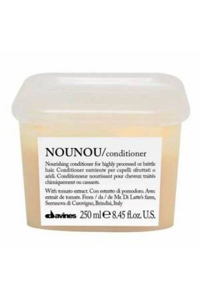 Davines Nounou Perm Straightening Dyed Care Cream For Damaged Hair With Reflesh 250 Mll