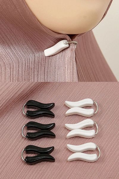 hijabchi 6-Piece Tulip Scarf and Shawl Set - Black White