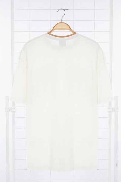 Edit by Trendyol Men's Knitted T-Shirt - Ecru Regular Fit Tedaw25Ts00002