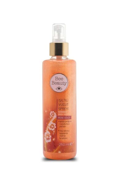 Bee Beauty Gold Işıltılı Vücut Spreyi 250 ml