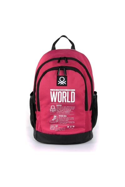 Benetton United Colors of Benetton Backpack Double Compartment School Backpack