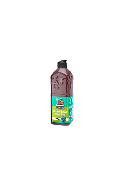 Nova Color Parmak Boyası Kahverengi 500 gram Kahve Rengi Parmak Boyası
