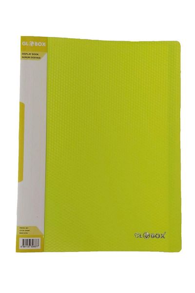 Globox كتالوج نيون (عرض) ملف 30 قطعة بألوان متنوعة (قطعة واحدة)