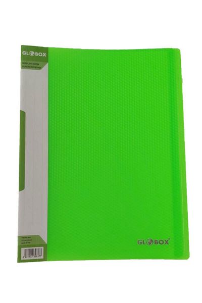 Globox كتالوج نيون (عرض) ملف 30 قطعة بألوان متنوعة (قطعة واحدة)