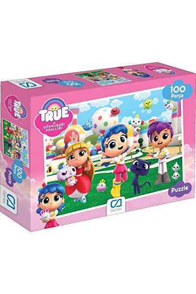 CA Games Puzzle 100 Parça True Çocuk Puzzle