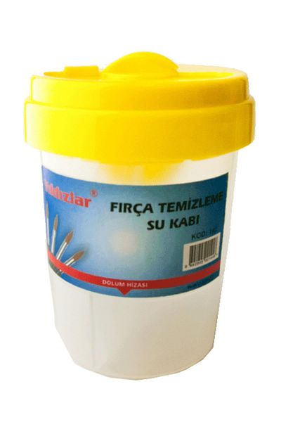 Yıldızlar Yayınları Plastic Stars Brush Washing Container - 142