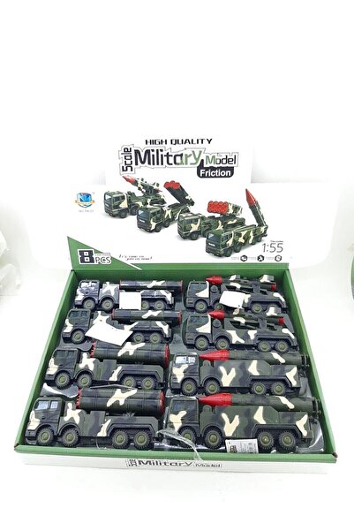 Can Toys Oyuncak Kutuda Askeri Araç (KARIŞIK RENK 1 ADET)